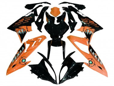 Purchase 2015-2016 BMW S1000RR Motorcycle Fairings - Orange Glossy Black Shark Canada