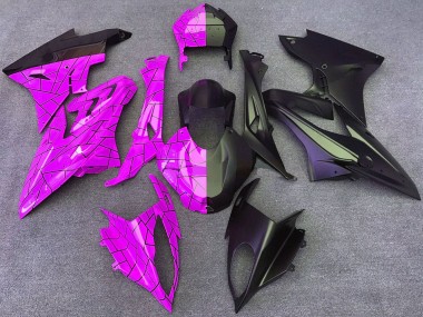 Purchase 2015-2016 BMW S1000RR Motorcycle Fairings - Pink Matte Black Split Canada