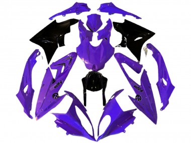 Purchase 2009-2014 BMW S1000RR Motorcycle Fairings - Purple Glossy Black HP Canada