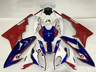 Purchase 2015-2016 BMW S1000RR Motorcycle Fairings - White Red Blue Canada