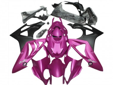 Purchase 2009-2014 BMW S1000RR Motorcycle Fairings - Hot Pink Matte Black Canada