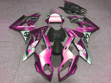 Purchase 2017-2018 BMW S1000RR Motorcycle Fairings - Pink Black Canada
