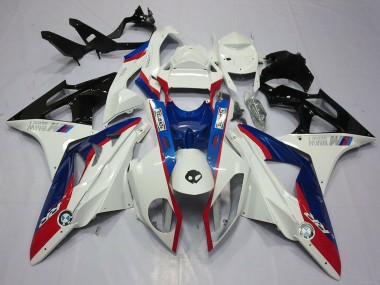 Purchase 2009-2014 BMW S1000RR Motorcycle Fairing Kits - White Red Blue Glossy Black Canada