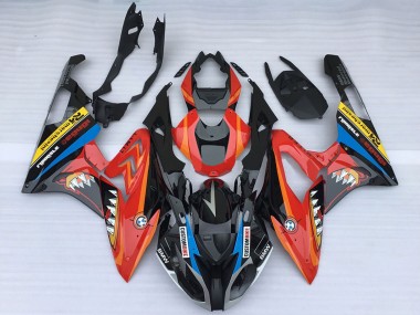 Purchase 2015-2016 BMW S1000RR Motorcycle Fairings - Red Glossy Black Shark Canada