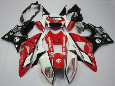 Purchase 2009-2014 BMW S1000RR Motorcycle Fairing - White Red Glossy Black Canada