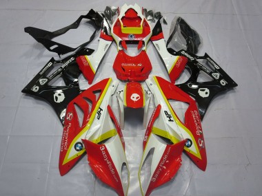 Purchase 2009-2014 BMW S1000RR Motorcycle Fairings - White Red Yellow Glossy Black Canada