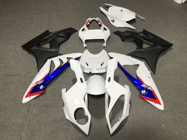 Purchase 2009-2014 BMW S1000RR Motorcycle Fairings - White Red Blue Matte Black Canada