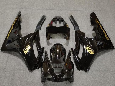 Purchase 2006-2008 Triumph Daytona 675 Motorcycle Fairings - Glossy Black Gold Decals Canada