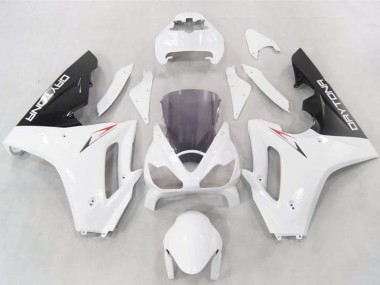 Purchase 2006-2008 Triumph Daytona 675 Motorcycle Fairings - White Glossy Black Canada