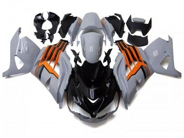 Purchase 2012-2024 Kawasaki ZX14R ZZR1400 Motorcycle Fairings - Nardo Grey Orange Black Canada