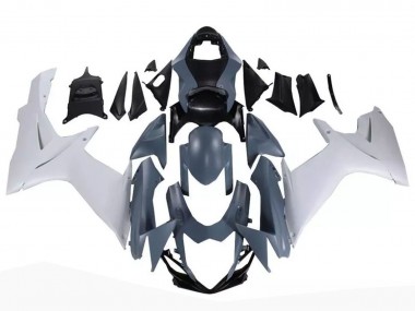 Purchase 2011-2024 Suzuki GSXR 600 / GSXR 750 Motorcycle Fairings - Nardo Grey White Canada