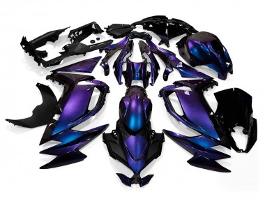 Purchase 2020-2025 Kawasaki Ninja 650 EX650 Motorcycle Fairings - Chameleon Blue Purple Canada