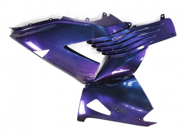 2006-2011 Kawasaki ZX14R ZZR1400 Motorcycle Fairings - Chameleon Blue Purple Canada