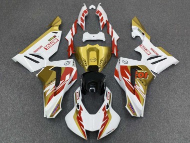Purchase 2020-2023 Honda CBR1000RR-R Motorcycle Fairings - White Red Gold Motul Canada