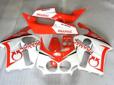 Purchase 1987-1989 Honda CBR400RR NC23 Motorcycle Fairings - Orange White Pramac Canada