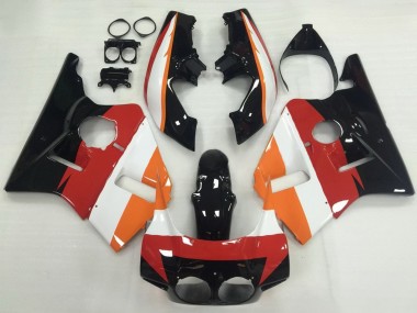Purchase 1987-1989 Honda CBR400RR NC23 Motorcycle Fairings - Orange White Red Glossy Black Canada