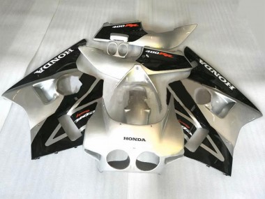 Purchase 1987-1989 Honda CBR400RR NC23 Motorcycle Fairings - Silver Black Canada