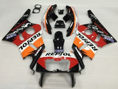 Purchase 1987-1989 Honda CBR400RR NC23 Motorcycle Fairing - Orange White Red Glossy Black Repsol HRC Canada