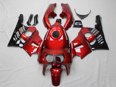 Purchase 1990-1999 Honda CBR400RR NC29 Motorcycle Fairings - Red Glossy Black Canada