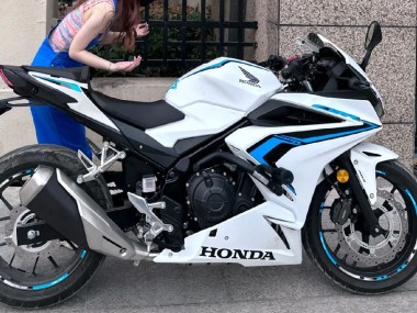 Purchase 2022 Honda CBR400R Motorcycle Fairings - White Blue Canada