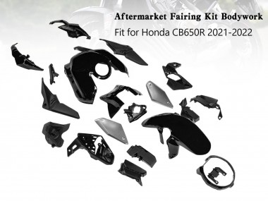 Purchase 2019-2022 Honda CB650R Motorcycle Fairings - Glossy Black Canada