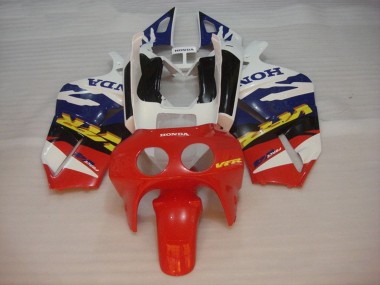 Purchase 1988-1992 Honda VFR400R NC30 Motorcycle Fairings - White Blue Red Canada