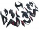 2015-2016 Kawasaki Z250/Z300 Motorcycle Fairings - Glossy Black Red Silver Canada