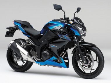 Purchase 2015-2016 Kawasaki Z250/Z300 Motorcycle Fairings - Blue Matte Black Canada