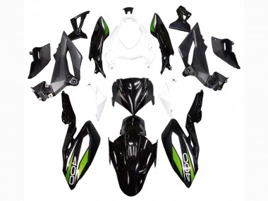 Purchase 2018-2024 Kawasaki Z400 Motorcycle Fairings - White Glossy Black Green Canada
