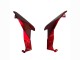 2018-2024 Kawasaki Z400 Motorcycle Fairings - Candy Red Glossy Black Canada