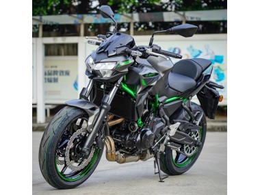 Purchase 2020-2025 Kawasaki Ninja Z650 Motorcycle Fairings - Black Green Canada