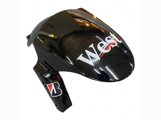 2010-2016 Kawasaki Z1000SX Motorcycle Fairings - Glossy Black Gold White Mobil West Canada