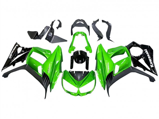 2010-2016 Kawasaki Z1000SX Motorcycle Fairings - Glossy Black Matte Black Green Canada