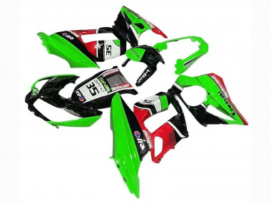 Purchase 2010-2016 Kawasaki Z1000SX Motorcycle Fairings - Green Red Glossy Black Elf 35 Canada