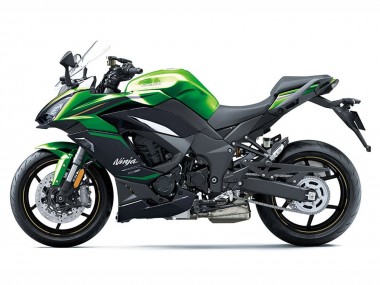 Purchase 2020-2025 Kawasaki Z1000SX Motorcycle Fairings - Black Green Ninja Canada