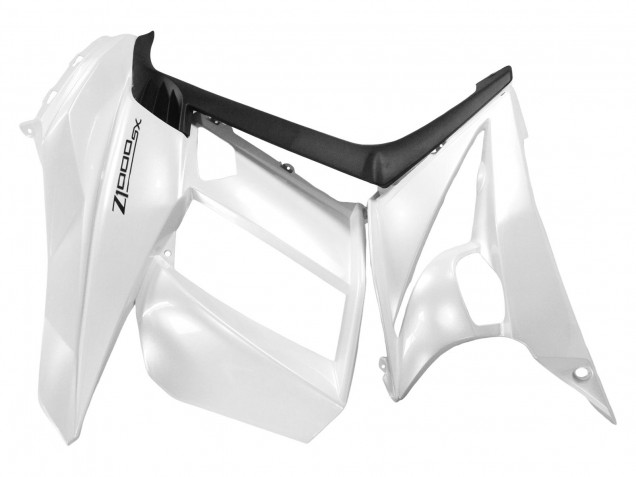 2010-2016 Kawasaki Z1000SX Motorcycle Fairings - Pearl White Black Canada