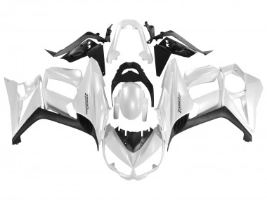 Purchase 2010-2016 Kawasaki Z1000SX Motorcycle Fairings - Pearl White Black Canada