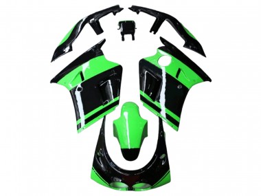 Purchase 1989-1990 Kawasaki ZXR250 Motorcycle Fairings - Green Glossy Black Canada