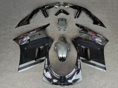 Purchase 1989-1990 Kawasaki ZXR250 Motorcycle Fairings - Glossy Black Grey Elf Touch4 Bridgestone Canada