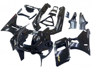 Purchase 1998-2003 Kawasaki ZZR600 Motorcycle Fairings - Glossy Black Gold Ninja Canada