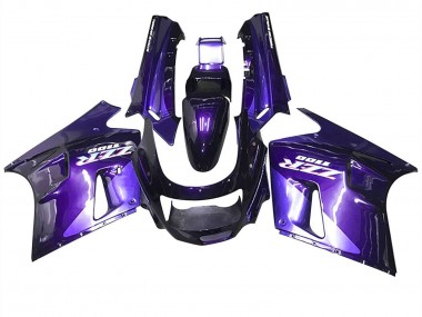 Purchase 1990-1992 Kawasaki ZZR1100 Motorcycle Fairings - Purple Blue Canada