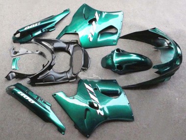 Purchase 1993-2003 Kawasaki ZZR1100 Motorcycle Fairings - Glossy Green Canada