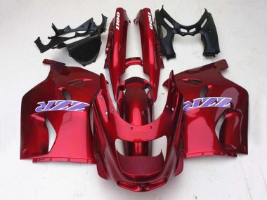 Purchase 1993-2003 Kawasaki ZZR1100 Motorcycle Fairings - Glossy Red Canada