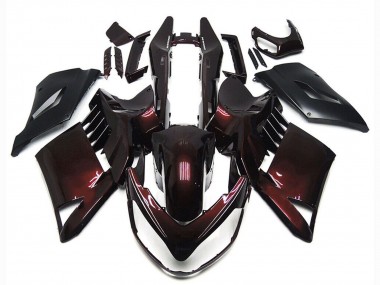 Purchase 2007-2009 Kawasaki GTR1400/ZG1400 Motorcycle Fairings - Maroon Red Black Canada