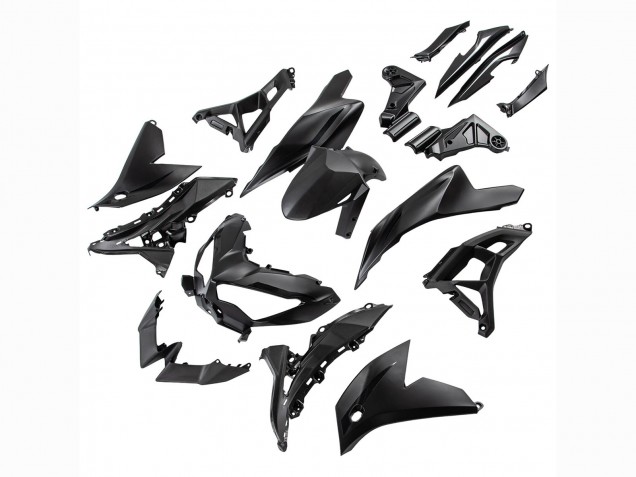 2021-2024 Kawasaki Versys 650 Motorcycle Fairings - Matte Black Canada