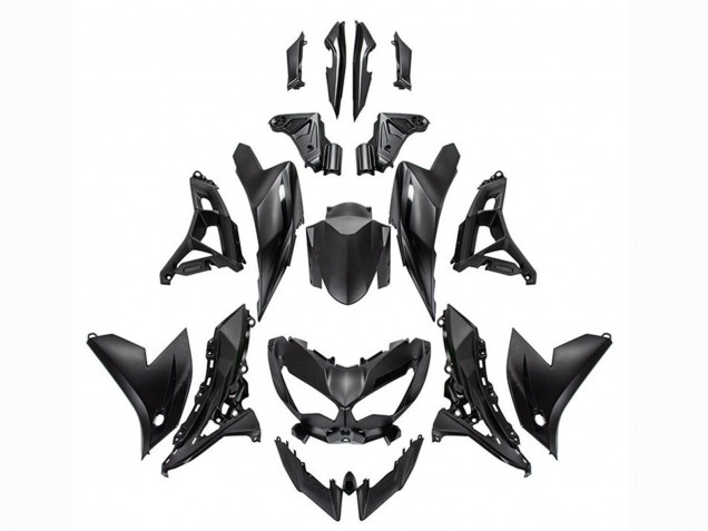 2021-2024 Kawasaki Versys 650 Motorcycle Fairings - Matte Black Canada