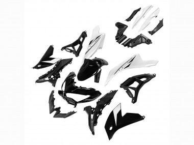 Purchase 2022-2025 Kawasaki Versys 650 Motorcycle Fairings - Glossy Black White Canada