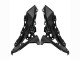 2021-2024 Kawasaki Versys 650 Motorcycle Fairings - Glossy Black White Canada