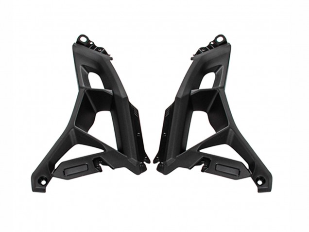 2021-2024 Kawasaki Versys 650 Motorcycle Fairings - Glossy Black White Canada