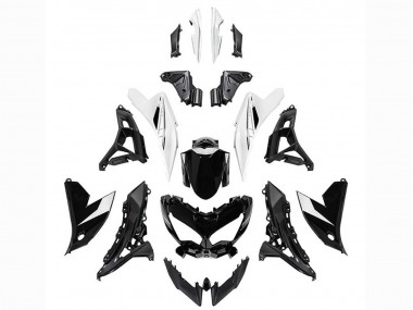 Purchase 2021-2024 Kawasaki Versys 650 Motorcycle Fairings - Glossy Black White Canada